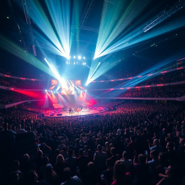 Как создаётся атмосфера на арене: звук, свет, перформансы и режиссура шоу